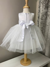 Load image into Gallery viewer, Cindy white Flowergirl or Christening