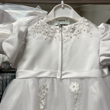 Load image into Gallery viewer, Sarah Louise baby girl white Christening Gown with matching Bonnet -001054- Malina
