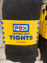 Load image into Gallery viewer, PEX warm cotton rich tights- black
