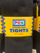 Load image into Gallery viewer, PEX warm cotton rich tights- black
