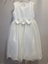 Load image into Gallery viewer, Bella Ivory flower girl dress
