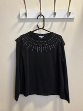 Load image into Gallery viewer, Mayoral black long sleeve top
