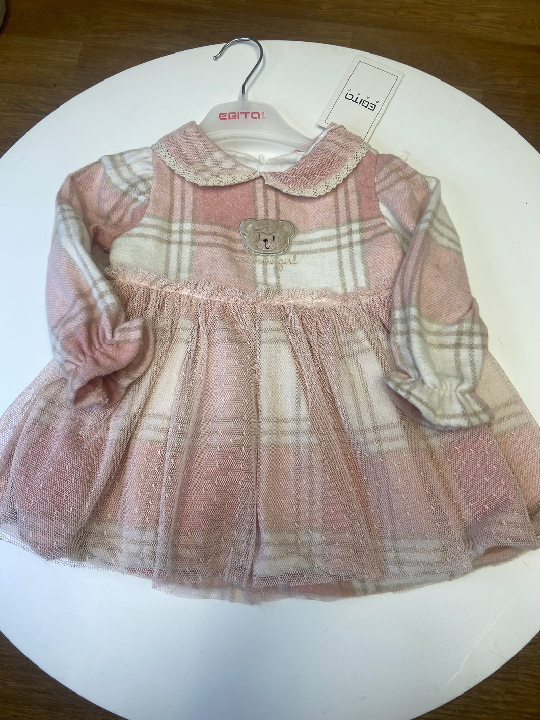 Ebita baby girl plaid dress 243536