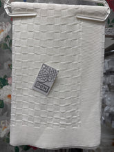 Load image into Gallery viewer, Pex white Christening Shawl- Harry
