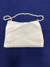 Load image into Gallery viewer, Girls white satin communion bag cb102
