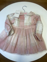 Load image into Gallery viewer, Ebita baby girl plaid dress 243536
