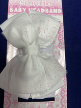 Load image into Gallery viewer, Sparkle baby girl hairband
