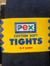 Load image into Gallery viewer, PEX warm cotton rich tights - navy
