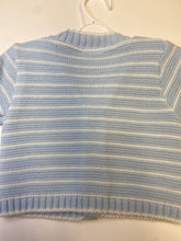 Load image into Gallery viewer, PEX baby boy cardigan- Jacob blue/ white
