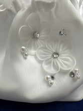 Load image into Gallery viewer, Girls white chiffon puff bag - Poppy
