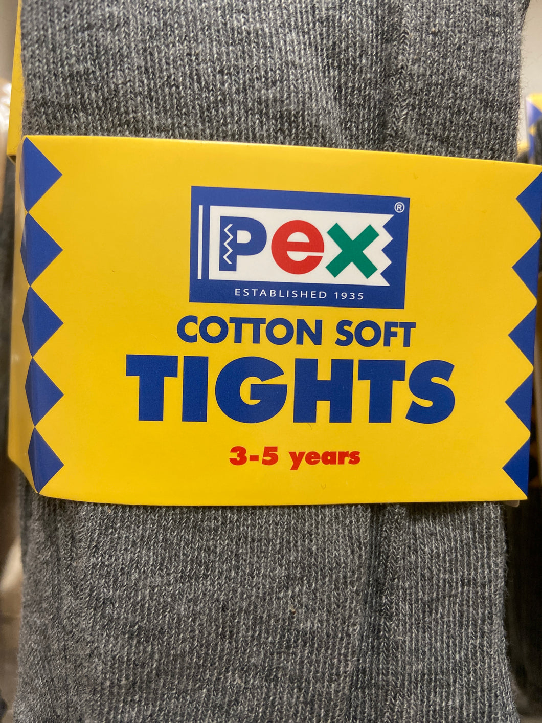 PEX warm cotton rich tights - Grey