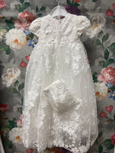 Load image into Gallery viewer, Rachel Christening Gown in Ivory.

