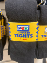 Load image into Gallery viewer, PEX warm cotton rich tights- black
