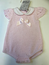 Load image into Gallery viewer, PEX baby girl pink romper- Miranda
