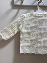 Load image into Gallery viewer, Knitted Baby Cardigan in Ivory - 1000
