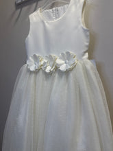 Load image into Gallery viewer, Bella Ivory flower girl dress
