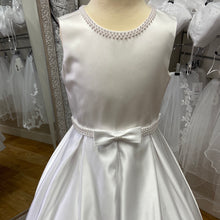 Load image into Gallery viewer, Sarah Louise Grace Satin Holy Communion Dress &amp; Bolero 090086
