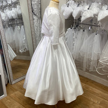 Load image into Gallery viewer, Sarah Louise Grace Satin Holy Communion Dress &amp; Bolero 090086
