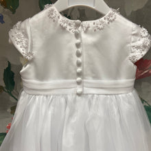 Load image into Gallery viewer, Sarah Louise baby girl christening gown white with bonnet- Jessica 001055.
