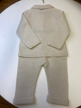 Load image into Gallery viewer, PEX baby boy 2 piece knitted set in trouser set in natural - Oliver
