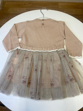 Load image into Gallery viewer, Ebita baby girl knit &amp; tulle dress 255530
