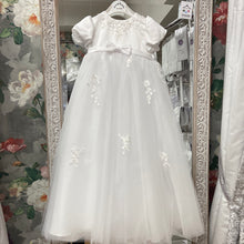 Load image into Gallery viewer, Sarah Louise baby girl white Christening Gown with matching Bonnet -001054- Malina
