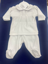 Load image into Gallery viewer, PEX baby girl or baby boy heirloom 2 piece suit
