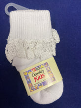 Load image into Gallery viewer, Butterfly baby girl socks by Country Kids
