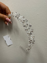 Load image into Gallery viewer, Poinsettia crystal and diamanté tiara E56-9897-1
