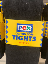 Load image into Gallery viewer, PEX warm cotton rich tights- black
