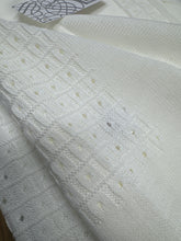 Load image into Gallery viewer, Pex white NOVA unisex Shawl suitable for Christening
