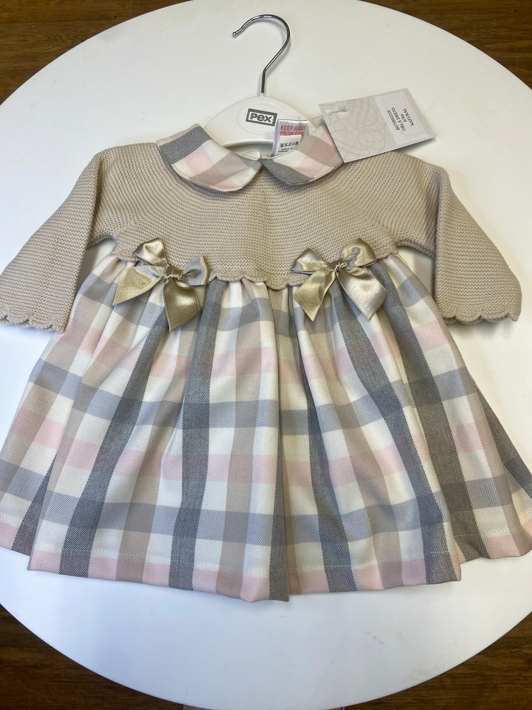 PEX baby girl dress - Orla in natural