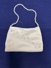 Load image into Gallery viewer, Girls white satin communion bag cb102
