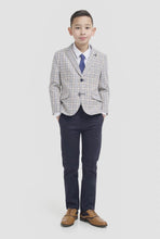 Load image into Gallery viewer, Cavani Ennis - Beige Boys checked Blazer
