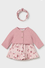 Load image into Gallery viewer, Mayoral baby girl dress set 1821 colour rose
