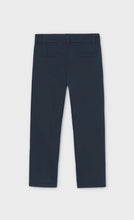 Load image into Gallery viewer, Mayoral older boy navy chino trouser 513 colour 37 Azul
