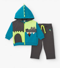 Load image into Gallery viewer, Tuc Tuc boys zipper hoodie tracksuit- 11399345
