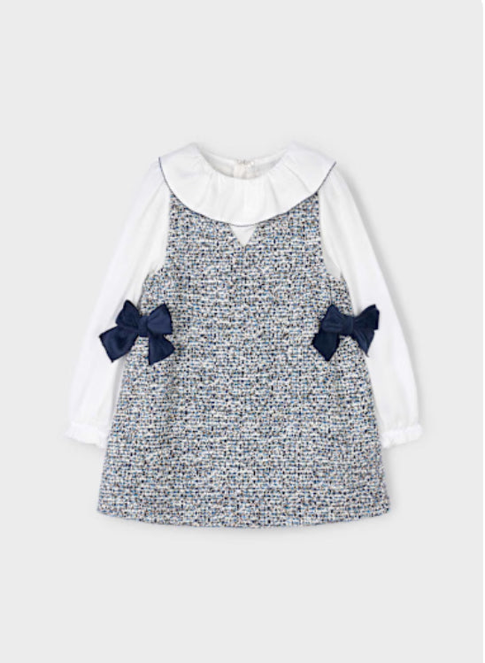 Mayoral girls pinafore style dress 4990