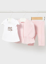 Load image into Gallery viewer, Mayoral pink baby girl 3 piece set 1732
