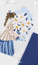 Load image into Gallery viewer, Mayoral older girl leggings set 3724 blue
