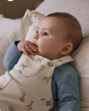 Load image into Gallery viewer, Mayoral baby boy printed dungaree set 2618
