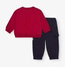 Load image into Gallery viewer, Tuc Tuc boys 2 piece sweatshirt and cargo stretch pants 11399738
