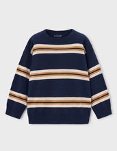 Load image into Gallery viewer, Mayoral boys stripe jumper 4303 colour 95 Tinta
