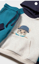 Load image into Gallery viewer, Mayoral baby boy 3 piece tracksuit set, 1 top, 2 bottoms 2834 colour 38 Alaska
