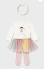 Load image into Gallery viewer, Mayoral baby girl bodysuit and tutu set 2810
