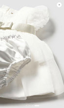 Load image into Gallery viewer, Mayoral baby girl tulle ceremony dress colour 35 ecru/ cream

