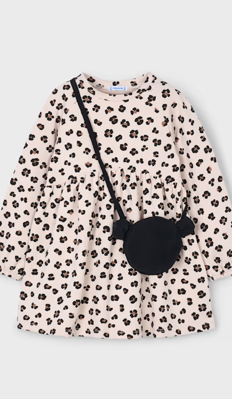 Mayoral younger girl fleece dress -4926