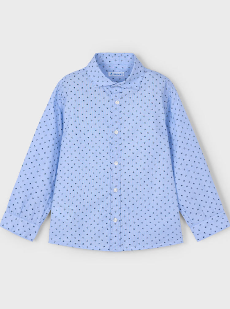 Mayoral young boy long sleeve shirt -4129