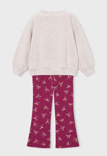 Load image into Gallery viewer, Mayoral girls 2 piece sweatshirt and flared leggings set 4738
