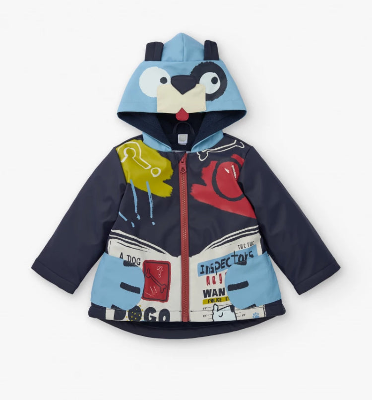 Tuc Tuc boys raincoat with fun hood and cosy fleece lining 11399732